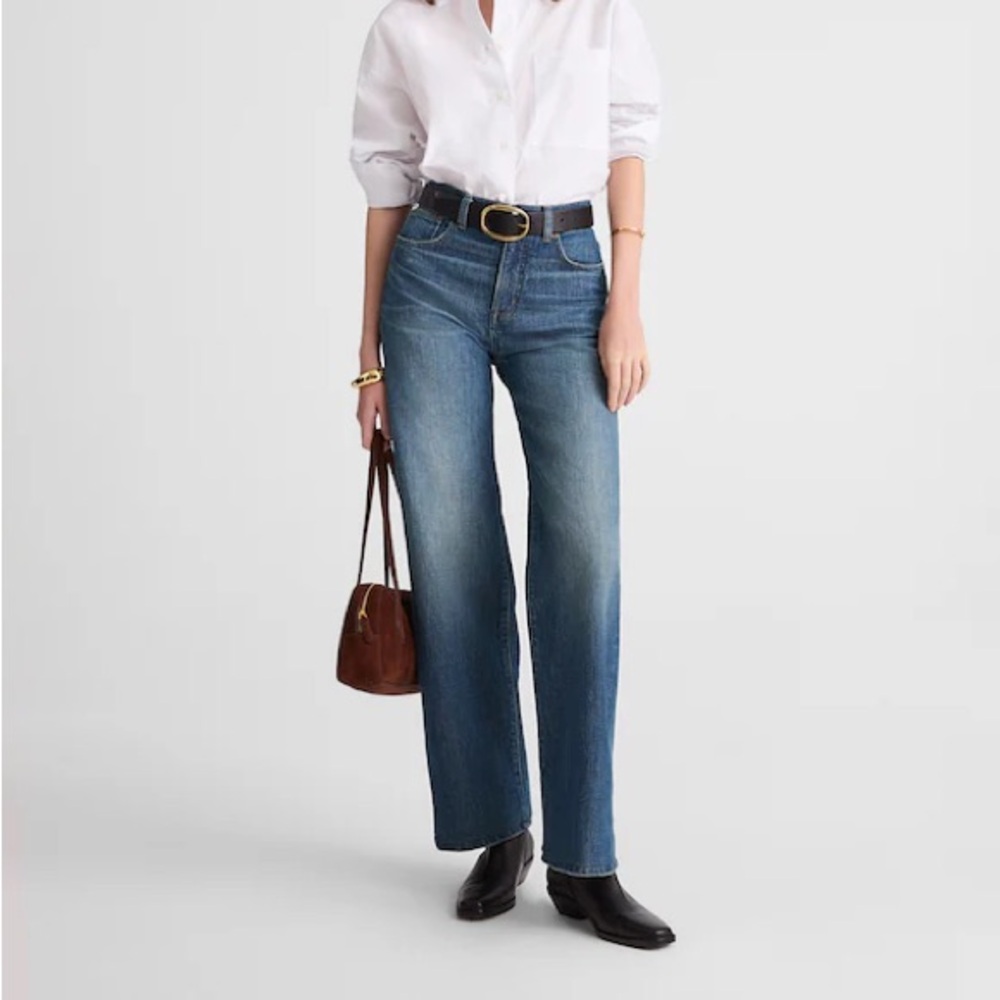 NWT Madewell - The Perfect Vintage Wide Leg Jeans